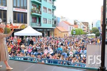 Espectáculo infantil en Los Llanos de Telde (Foto Francisco Javier Santana)